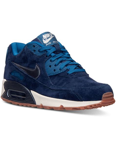 nike air max 90 suede blauw|nike air max 90 blue.